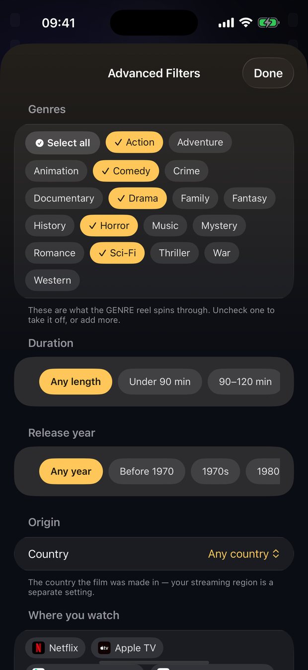 Advanced Filters
